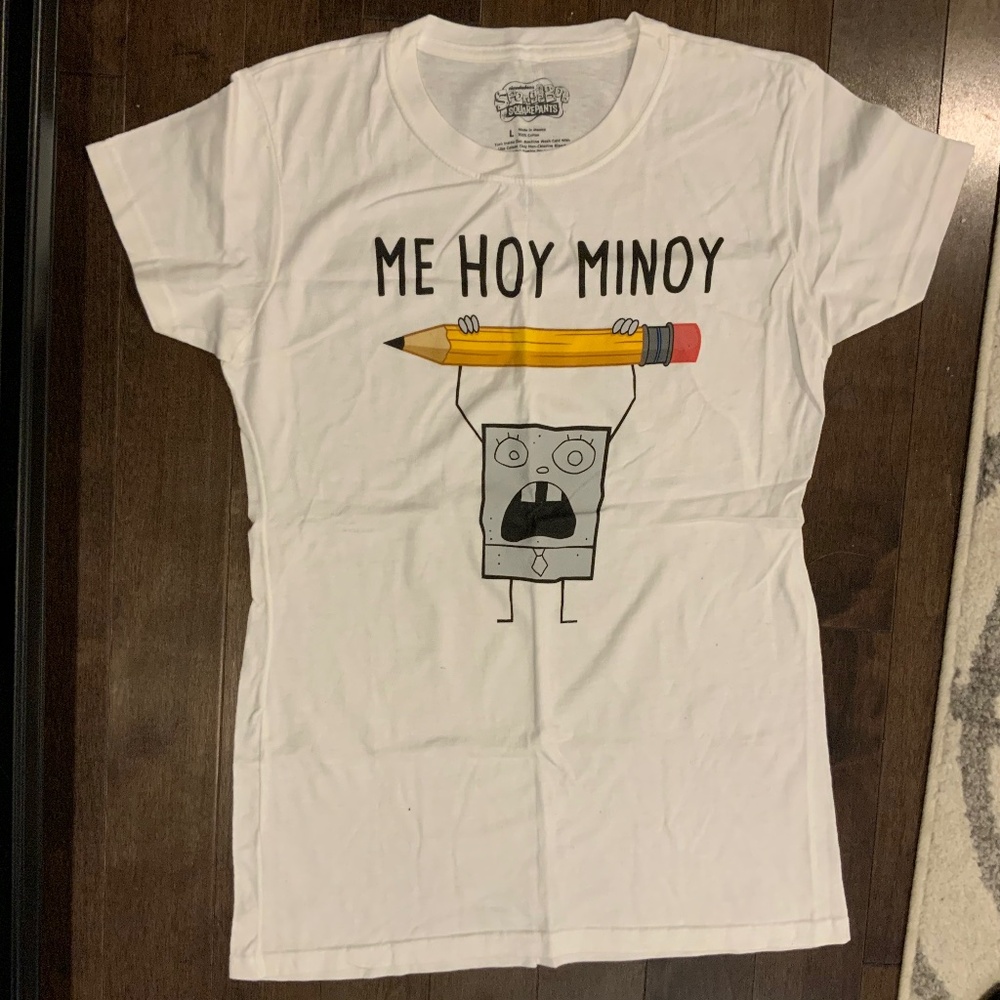NWOT SpongeBob doodlebob T shirt